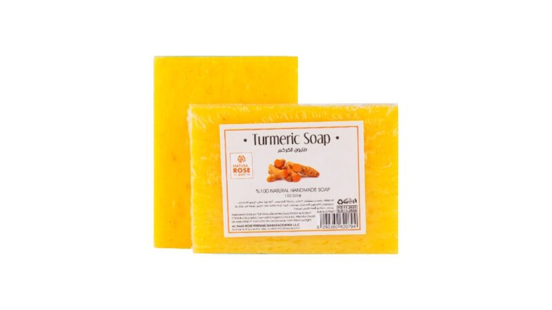 Natural Turmeric Soap Foaming