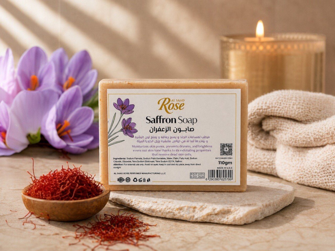 S.Saffron Saffron Soap - Image 1